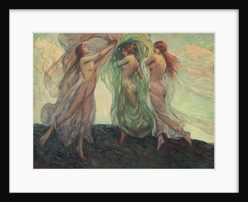 Three Dancers by Louis F. Berneker