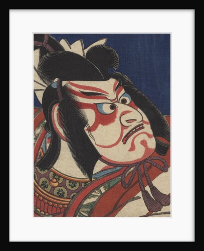 Detail of Two Kabuki Actors by Toyokuni III