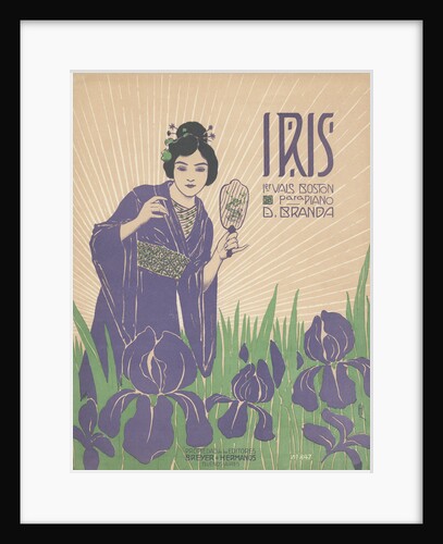 Iris Sheet music cover by Anonymous