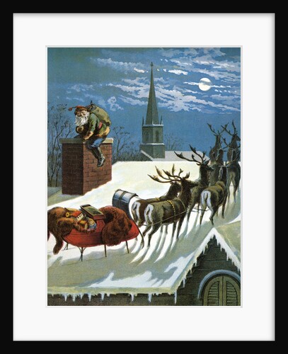 Down the Chimney St. Nicholas Came by William Roger Snow
