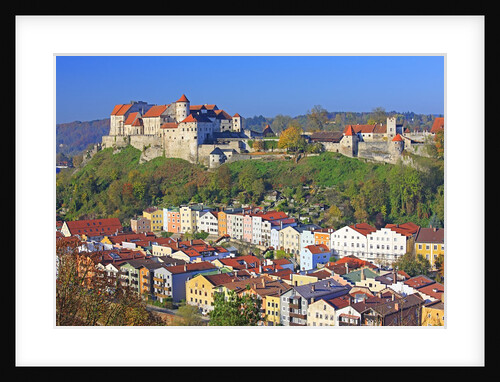 Village Burghausen, Germany by Anonymous