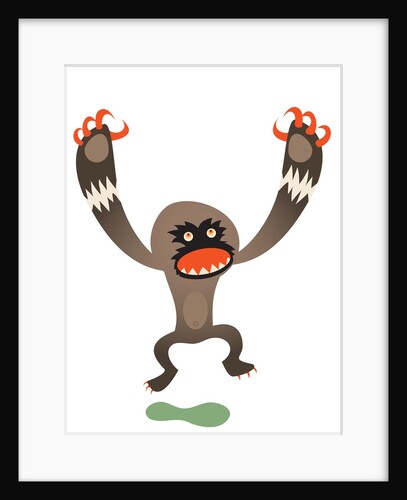 Monkey Attack by Anonymous