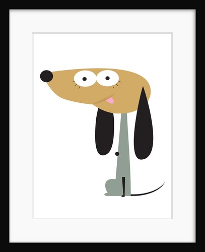 A Portrait of a Family Dog by Anonymous