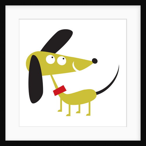 A Portrait of a Family Dog by Anonymous