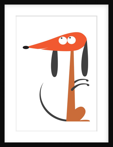 A Portrait of a Family Dog by Anonymous