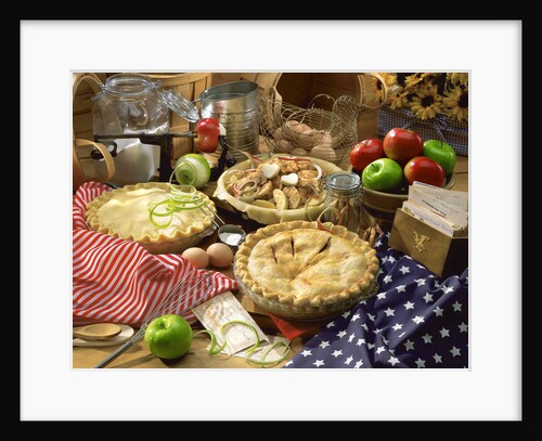 Baking pies by Anonymous