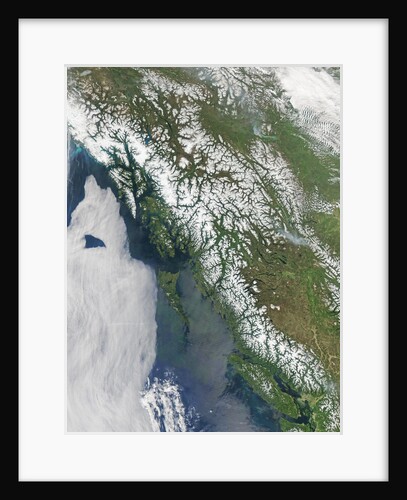British Columbia Coastline by Anonymous