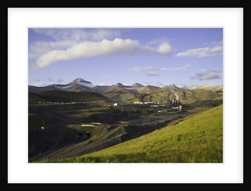 Cardinal River Coal Mine in the Canadian Rocky Mountains by Anonymous