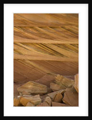 Colorful cross-bedded sandstone at Coyote Buttes by Anonymous