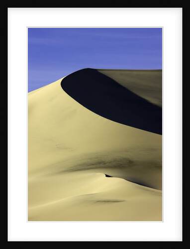 Sand dune at Eureka Valley Dunes in Death Valley National Park by Anonymous