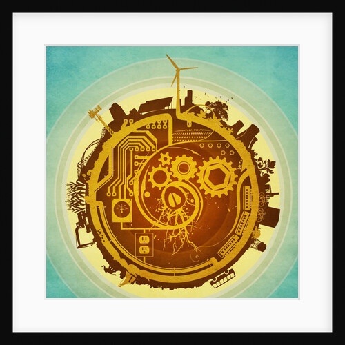 Mechanized world by Anonymous