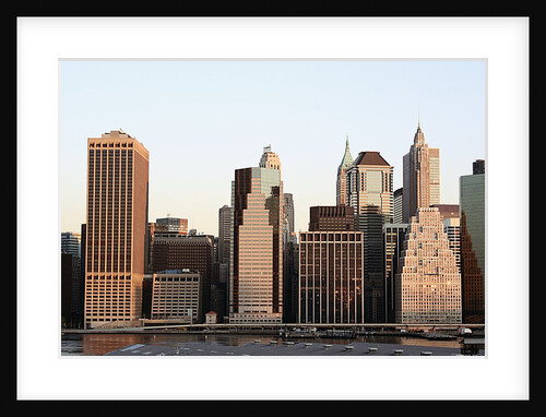 Manhattan skyline by Anonymous