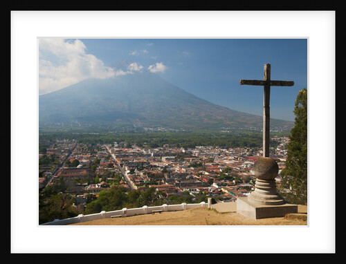 Volcan de Agua above Antigua in Guatemala by Anonymous