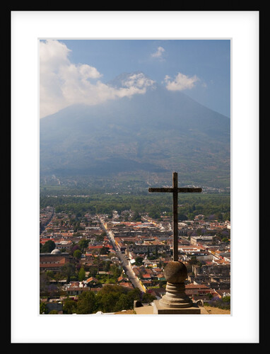 Volcan de Agua above Antigua in Guatemala by Anonymous