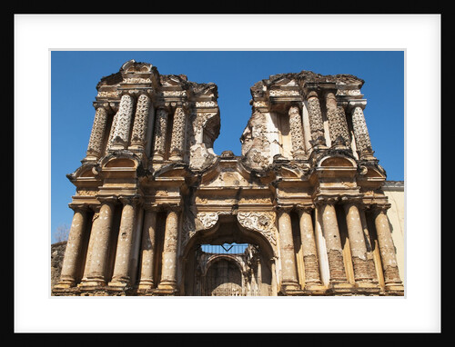 Ruins of Carmen Church in Antigua in Guatemala by Anonymous