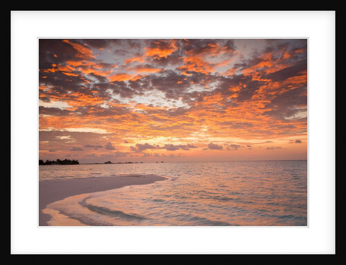 Sunrise over the Maldive Islands by Anonymous