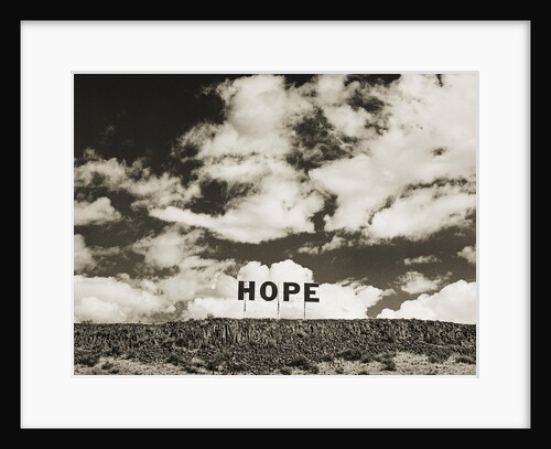 Hope Sign by Tom Marks