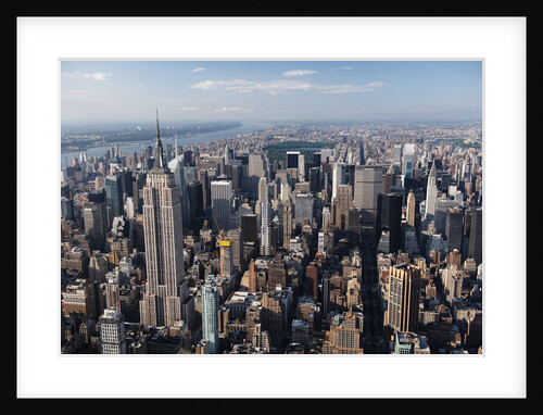 Manhattan skyline by Anonymous