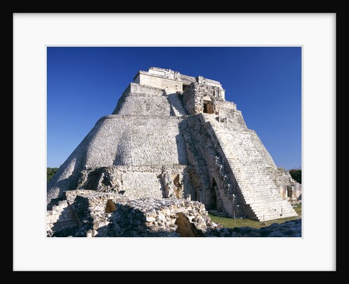 Pyramid of the Magician at Uxmal by Anonymous