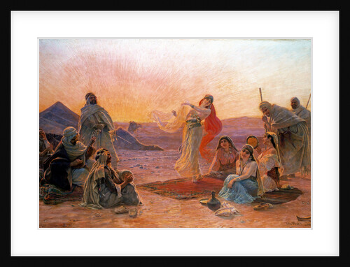 In the Desert by Otto Pilny