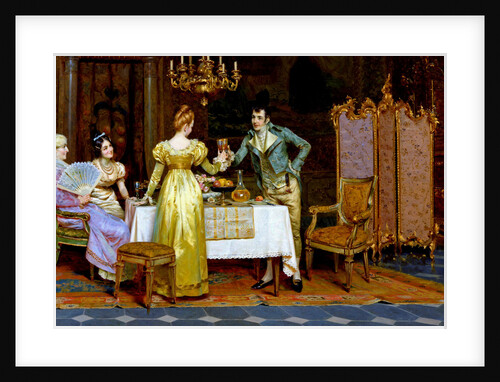 The Betrothal by Pompeo Massani