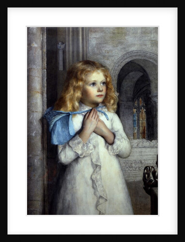 Her First Sermon by William Holman Hunt