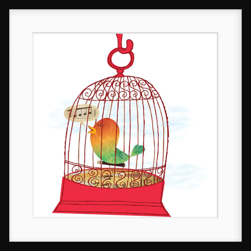 A Caged Bird Singing by Anonymous