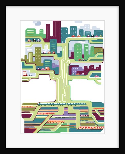 Transporatation Tree by Anonymous