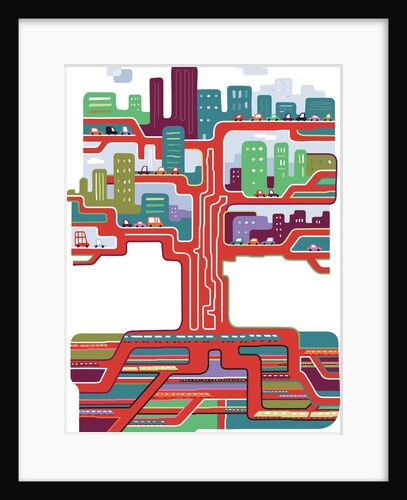 Tree of Transportation by Anonymous