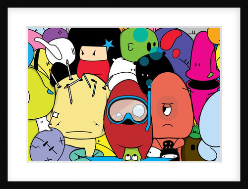 Crowd of aliens by Anonymous