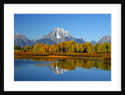 Oxbow Bend in Grand Teton National Park by Anonymous