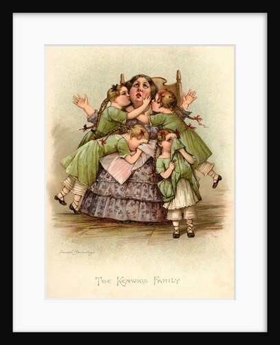 The Kenwigs Family by Frances Brundage