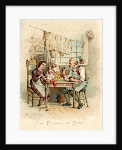 Caleb Plummer and Bertha by Frances Brundage