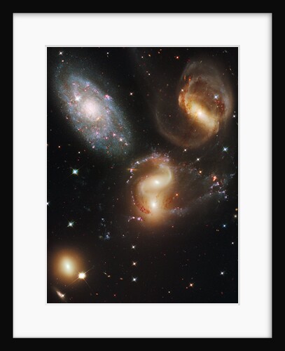 Galaxy group Stephan's Quintet by Anonymous