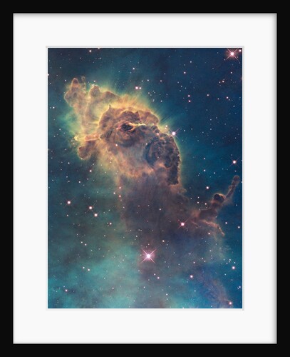 Star birth in Carina Nebula from Hubble's WFC3 detector by Anonymous