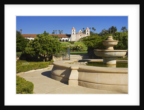 Old Mission Santa Barbara by Anonymous
