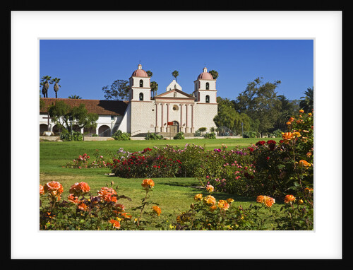 Old Mission Santa Barbara by Anonymous