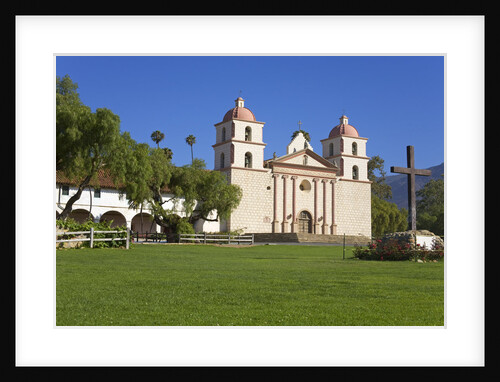 Old Mission Santa Barbara by Anonymous