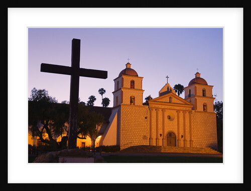 Old Mission Santa Barbara by Anonymous