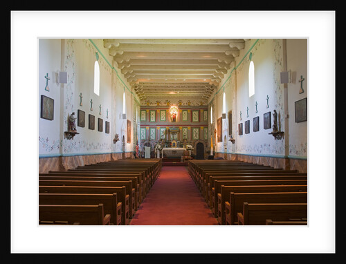 Sanctuary in Mission Santa Ines by Anonymous