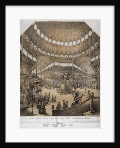 Industry of All Nations at New York Crystal Palace by Anonymous