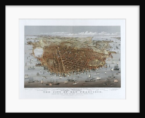 The City of San Francisco by Currier & Ives