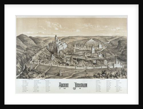 Ancient Jerusalem, A.D. 65 by Anonymous