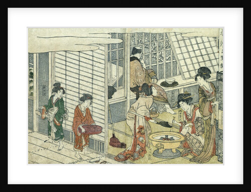 House of Ichizuke by Kitagawa Utamaro