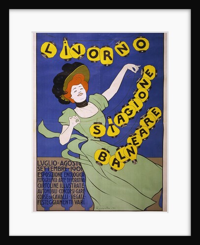 Livorno Stagione Balneare poster by Leonetto Cappiello