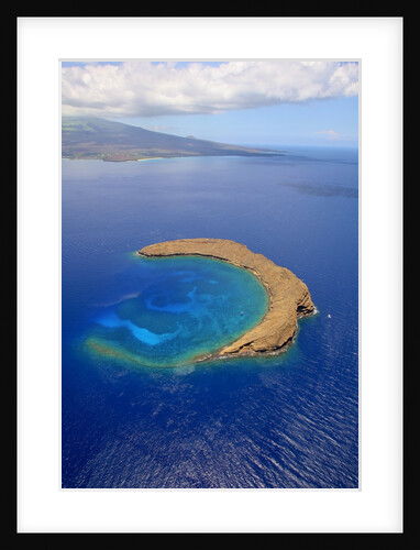 Molokini Crater off the coast of Maui by Anonymous