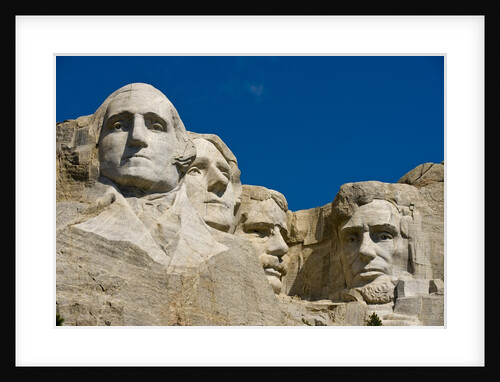 Mount Rushmore Memorial by Gutzon Borglum