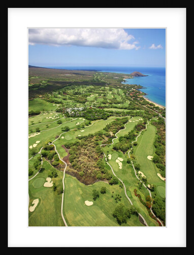 Emerald and Gold courses and pro shop at Wailea Golf Resort by Anonymous