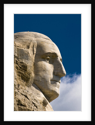 George Washington on Mount Rushmore Memorial by Gutzon Borglum