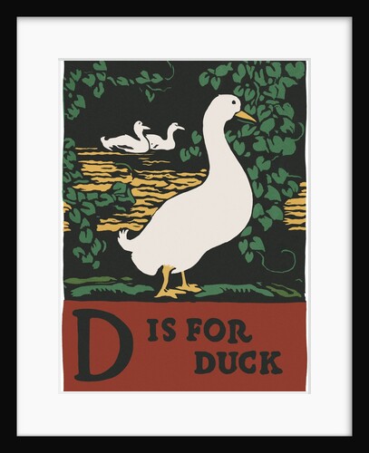 D is for duck by Anonymous